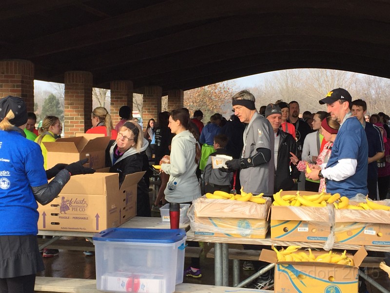 2015-03-14 Pi 5K 446.JPG - The first (only?) Pi run on 3.14.15 at 9:26.53 am... with PIE!